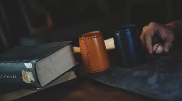 Leather Chop Cup By TCC PRESENTS