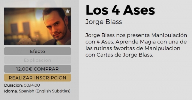 Los 4 Ases by Jorge Blass